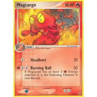 Pokemon Trading Card Game EX Deoxys Uncommon Magcargo #37