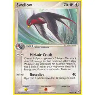 Pokemon Trading Card Game EX Deoxys Uncommon Swellow #49 [Lightly Played]