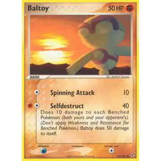 Pokemon Trading Card Game EX Deoxys Reverse Holo Baltoy #53 [Lightly Played]