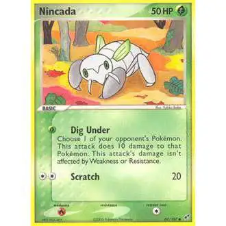 Pokemon Trading Card Game EX Deoxys Common Nincada #67