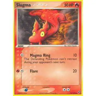 Pokemon Trading Card Game EX Deoxys Common Slugma #75