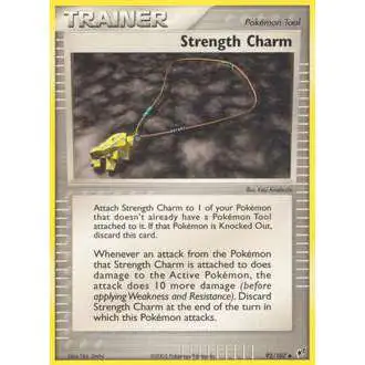 Pokemon Trading Card Game EX Deoxys Uncommon Strength Charm #92 [Lightly Played]