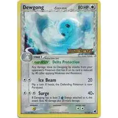 Pokemon EX Dragon Frontiers Reverse Holo Rare Dewgong (Delta Species) #15