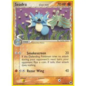 Pokemon EX Dragon Frontiers Rare Seadra (Delta Species) #22