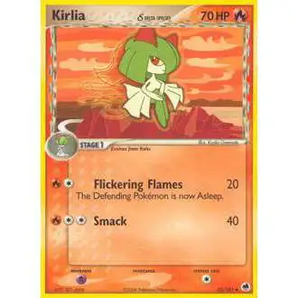 Pokemon EX Dragon Frontiers Uncommon Kirlia (Delta Species) #33