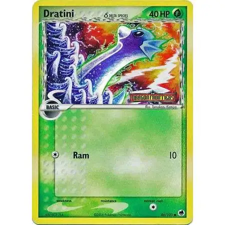 Pokemon EX Dragon Frontiers Common Dratini (Delta Species) #46