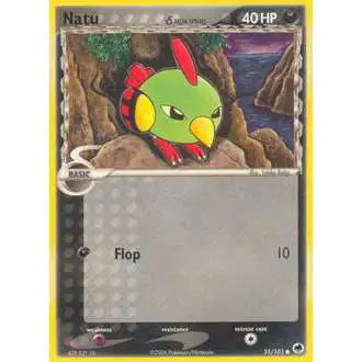 Pokemon EX Dragon Frontiers Common Natu (Delta Species) #55