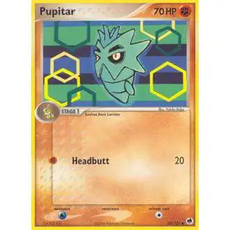 Pokemon EX Dragon Frontiers Common Pupitar #58 [Lightly Played]