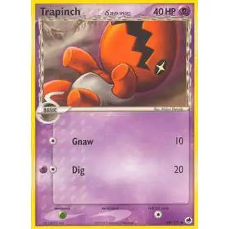 Pokemon EX Dragon Frontiers Common Trapinch (Delta Species) #68 [Lightly Played]
