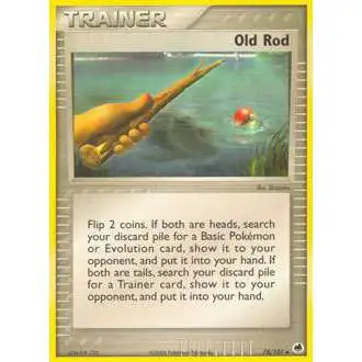 Pokemon EX Dragon Frontiers Uncommon Old Rod #78 [Lightly Played]