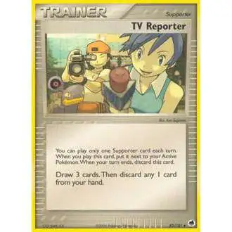 Pokemon EX Dragon Frontiers Uncommon TV Reporter #82