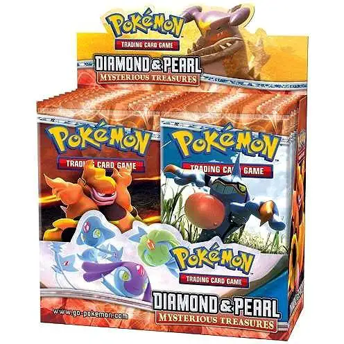 diamond and pearl base set booster box  & Vintage Theme (Limited Edition)  PokPower Box Pokemon Diamond & Pearl Base