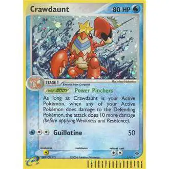 Pokemon Trading Card Game EX Dragon Holo Rare Crawdaunt #3