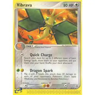 Pokemon Trading Card Game EX Dragon Rare Vibrava #22