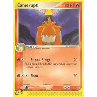 Pokemon Trading Card Game EX Dragon Uncommon Camerupt #24