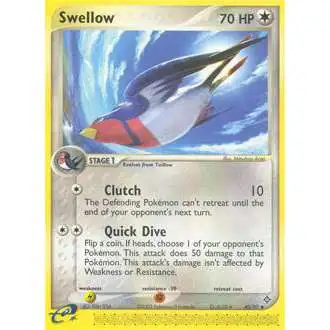 Pokemon Trading Card Game EX Dragon Uncommon Swellow #45