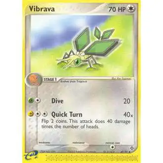 Pokemon Trading Card Game EX Dragon Uncommon Vibrava #47