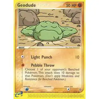 Pokemon Trading Card Game EX Dragon Common Geodude #55