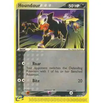 Pokemon Trading Card Game EX Dragon Common Houndour #59