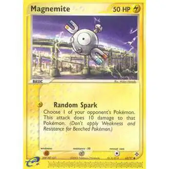 Pokemon Trading Card Game EX Dragon Common Magnemite #62
