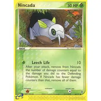 Pokemon Trading Card Game EX Dragon Common Nincada #68