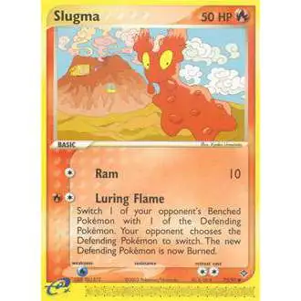 Pokemon Trading Card Game EX Dragon Common Slugma #72