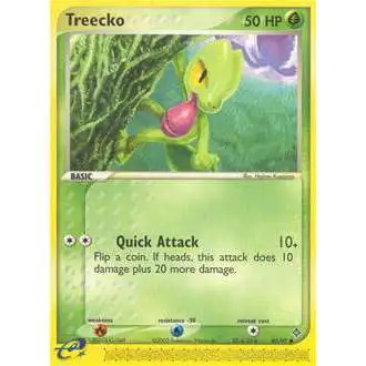 Pokemon Trading Card Game EX Dragon Common Treecko #80