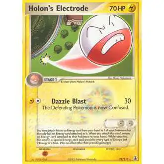 Pokemon EX Delta Species Rare Holon's Electrode #21