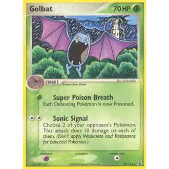 Pokemon EX Delta Species Uncommon Golbat #43