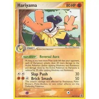 Pokemon EX Delta Species Uncommon Hariyama #44 [Lightly Played]