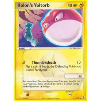 Pokemon EX Delta Species Common Holon's Voltorb #71
