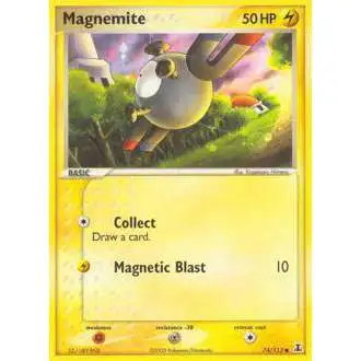 Pokemon EX Delta Species Common Magnemite #74