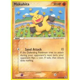 Pokemon EX Delta Species Common Makuhita #75