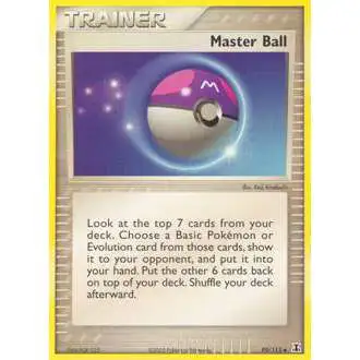 Pokemon EX Delta Species Uncommon Master Ball #99