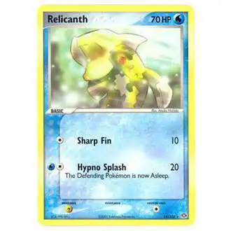 Pokemon EX Emerald Rare Relicanth #18 [Moderately Played]