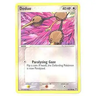 Pokemon EX Emerald Common Doduo #45 [Moderately Played]
