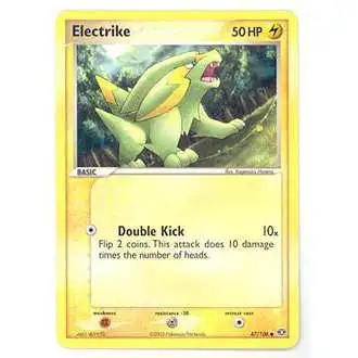 Pokemon EX Emerald Common Electrike #47 [Damaged]