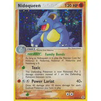 Pokemon EX Fire Red & Leaf Green Holo Rare Nidoqueen #9 [Damage]