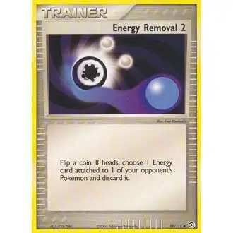Pokemon EX Fire Red & Leaf Green Uncommon Energy Removal 2 #89