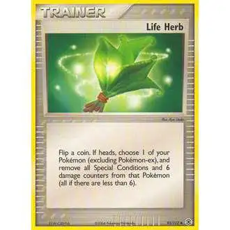 Pokemon EX Fire Red & Leaf Green Uncommon Life Herb #93