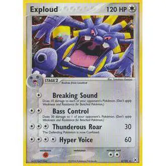 Pokemon Hidden Legends Holo Rare Exploud #6 [Near Mint]