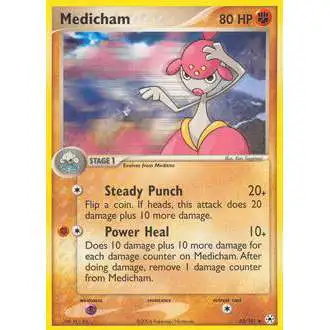 Pokemon EX Hidden Legends Uncommon Medicham #42