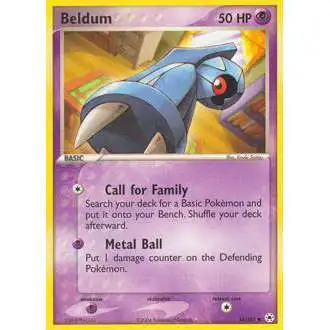 Pokemon EX Hidden Legends Common Beldum #54