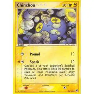 Pokemon EX Hidden Legends Common Chinchou #56