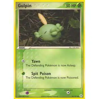 Pokemon EX Hidden Legends Common Gulpin #62