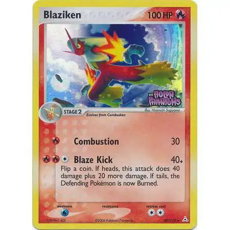 Pokemon EX Holon Phantoms Reverse Holo Blaziken #20