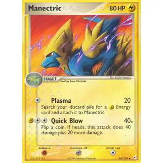 Pokemon EX Holon Phantoms Common Manectric #46
