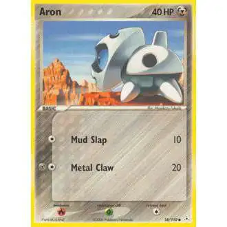 Pokemon EX Holon Phantoms Common Aron #58