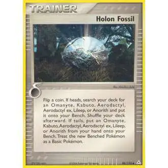 Pokemon EX Holon Phantoms Common Holon Fossil #86