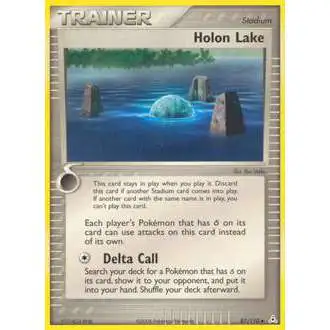 Pokemon EX Holon Phantoms Common Holon Lake #87